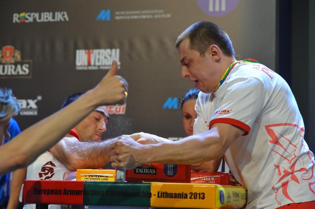 Euroarm 2013 Day 4 Right Hand Juniors 21 Seniors