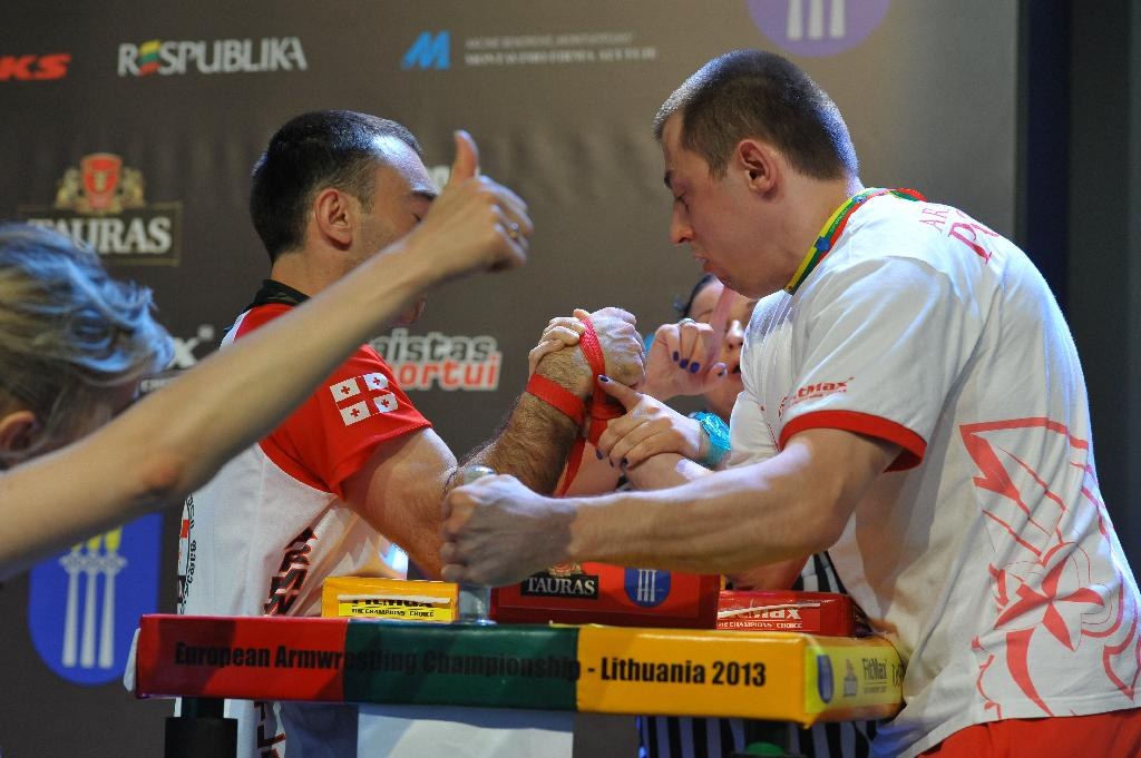 Euroarm 2013 Day 4 Right Hand Juniors 21 Seniors