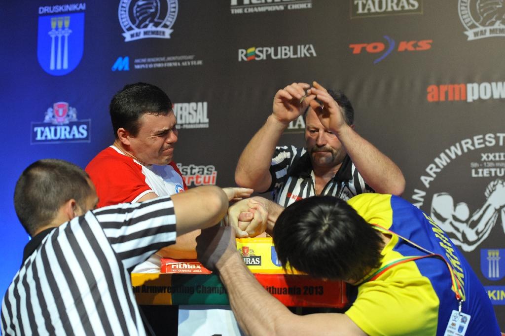 Euroarm 2013 Day 4 Right Hand Juniors 21 Seniors