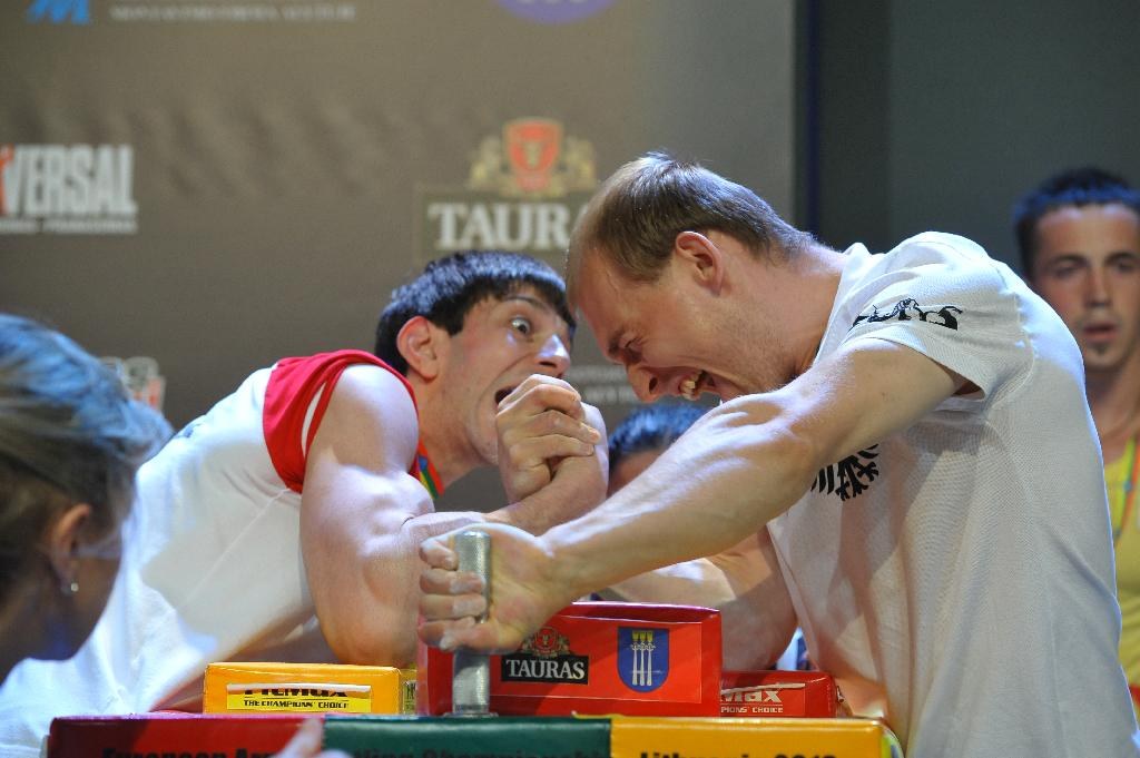 Euroarm 2013 Day 4 Right Hand Juniors 21 Seniors