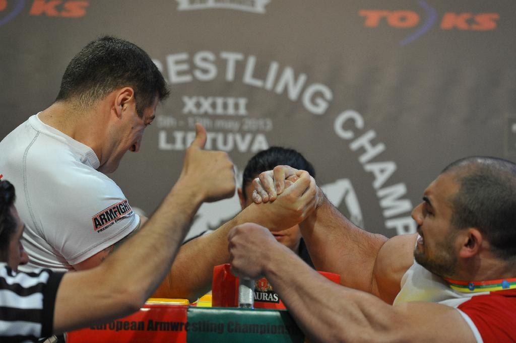 Euroarm 2013 Day 4 Right Hand Juniors 21 Seniors