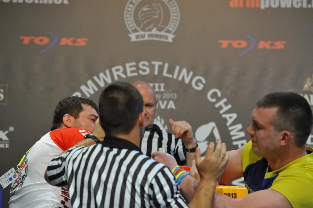 Euroarm 2013 Day 4 Right Hand Juniors 21 Seniors