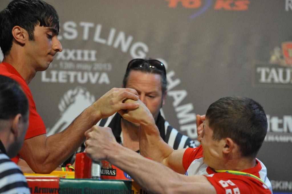 Euroarm 2013 Day 4 Right Hand Juniors 21 Seniors