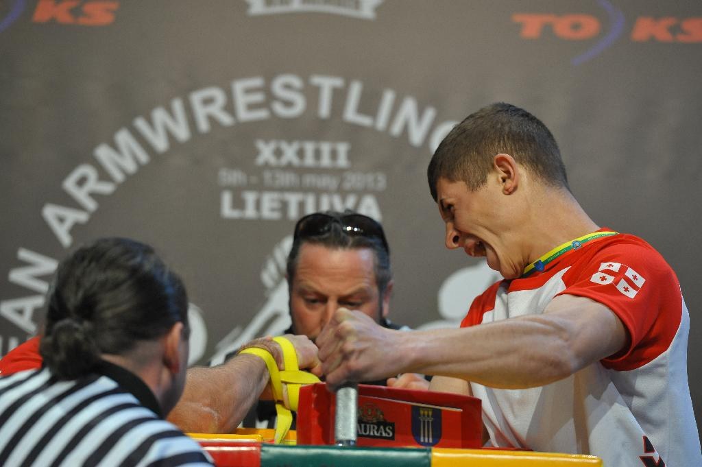 Euroarm 2013 Day 4 Right Hand Juniors 21 Seniors