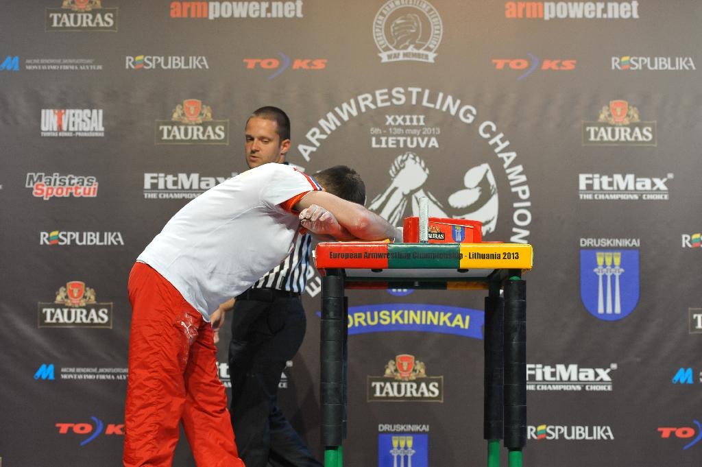 Euroarm 2013 Day 4 Right Hand Juniors 21 Seniors