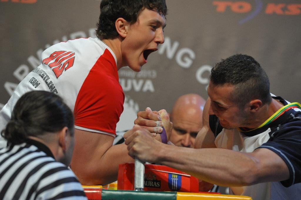 Euroarm 2013 Day 4 Right Hand Juniors 21 Seniors