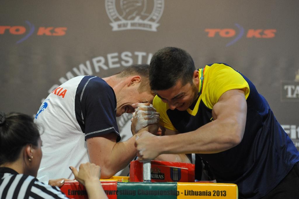 Euroarm 2013 Day 4 Right Hand Juniors 21 Seniors