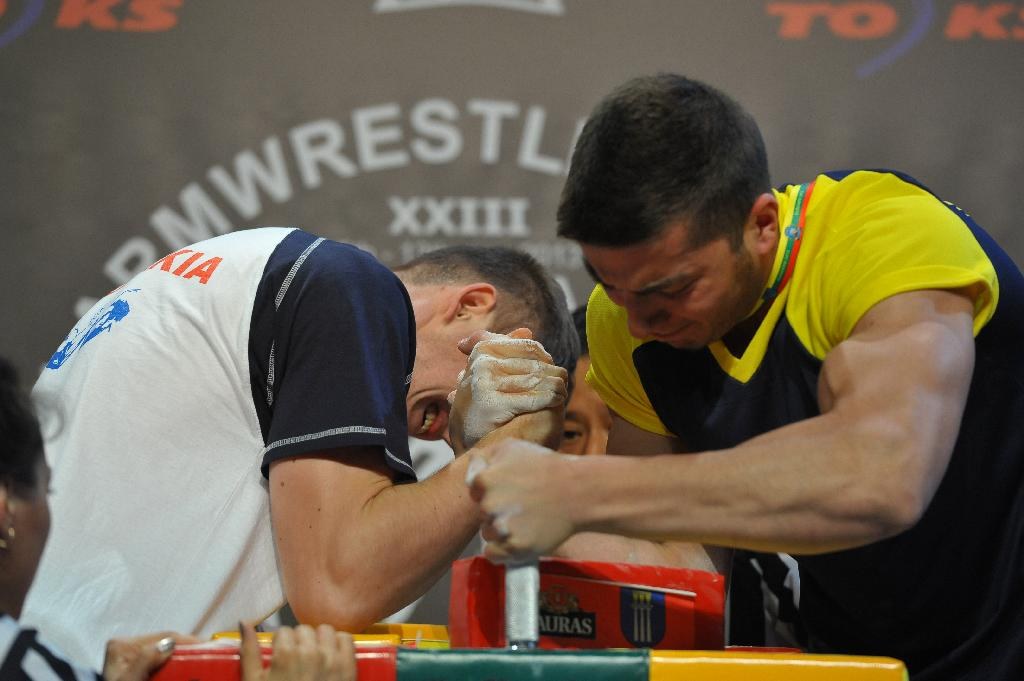 Euroarm 2013 Day 4 Right Hand Juniors 21 Seniors