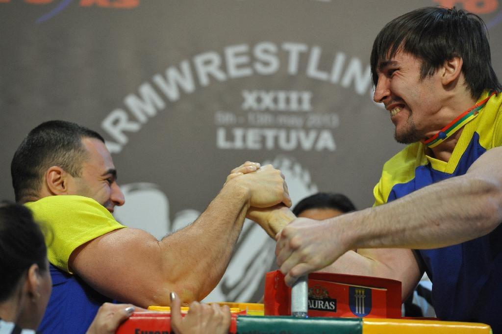 Euroarm 2013 Day 4 Right Hand Juniors 21 Seniors