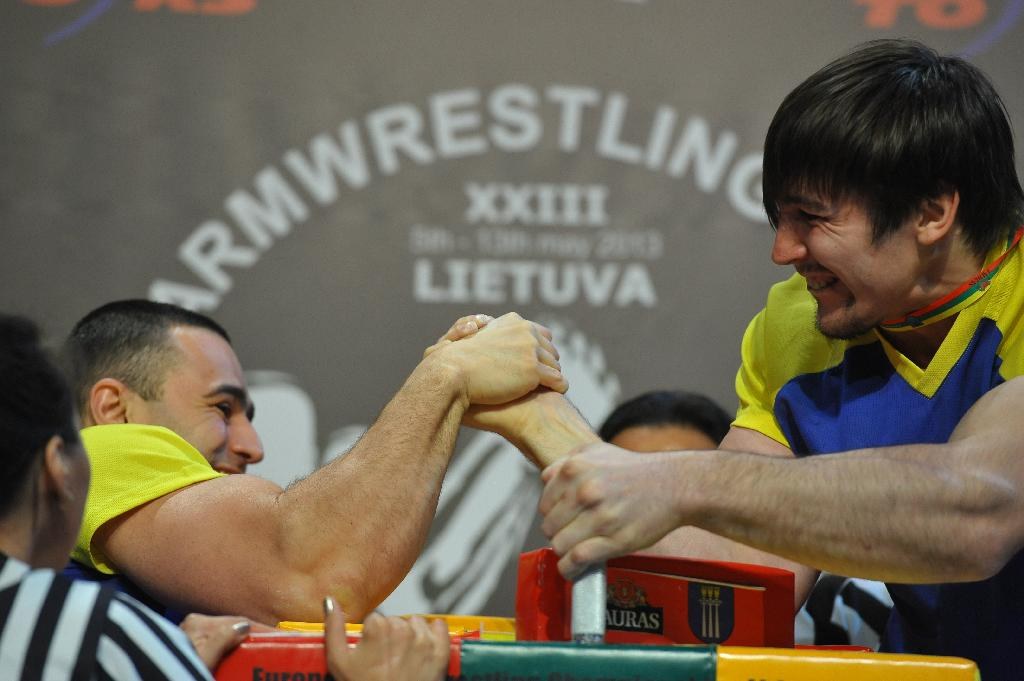 Euroarm 2013 Day 4 Right Hand Juniors 21 Seniors