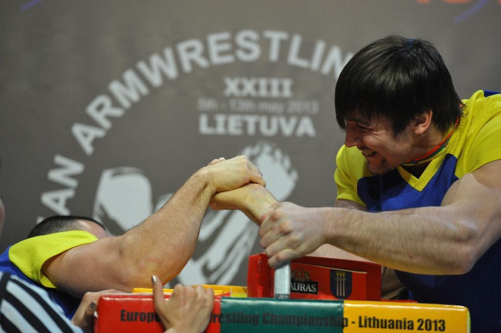 Euroarm 2013 Day 4 Right Hand Juniors 21 Seniors