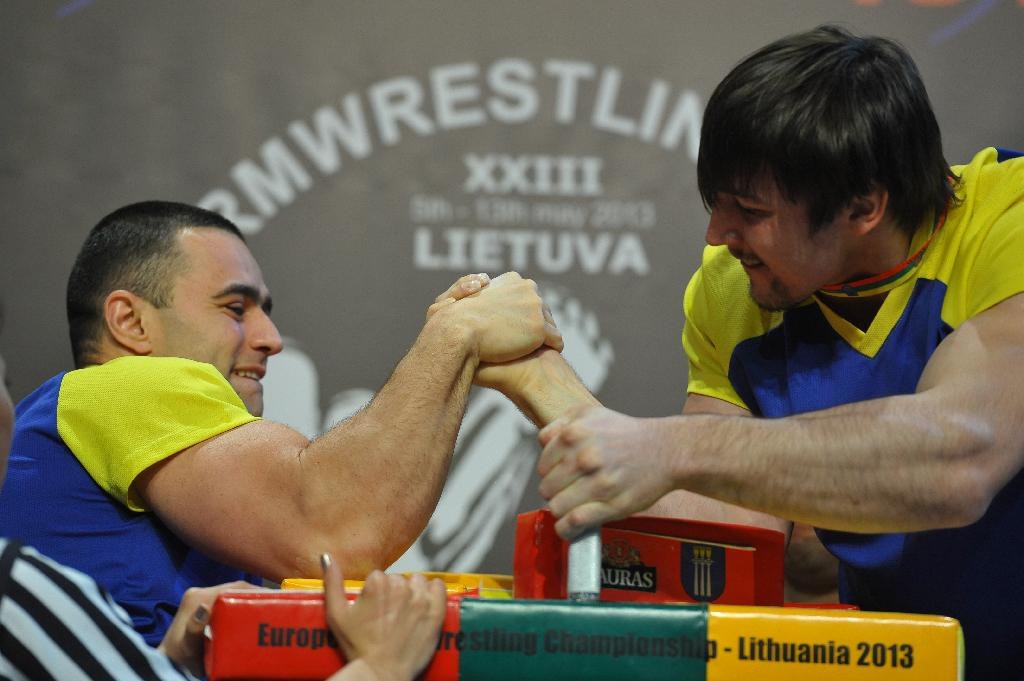 Euroarm 2013 Day 4 Right Hand Juniors 21 Seniors