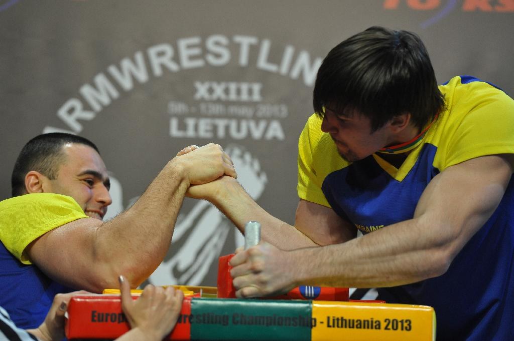 Euroarm 2013 Day 4 Right Hand Juniors 21 Seniors