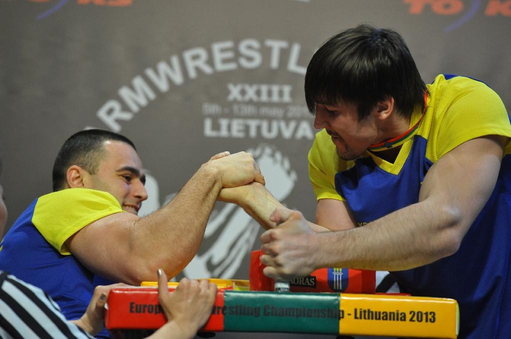 Euroarm 2013 Day 4 Right Hand Juniors 21 Seniors