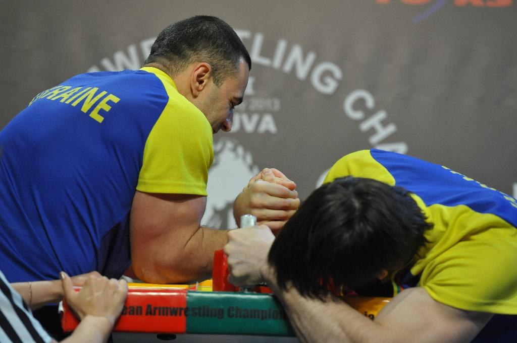 Euroarm 2013 Day 4 Right Hand Juniors 21 Seniors