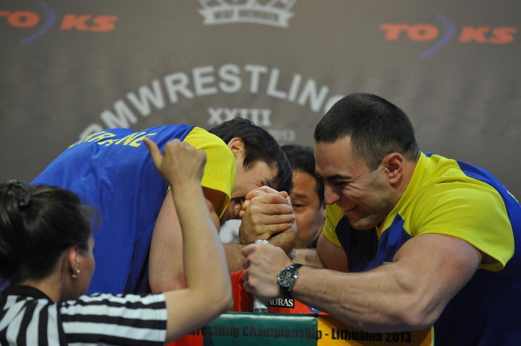 Euroarm 2013 Day 4 Right Hand Juniors 21 Seniors