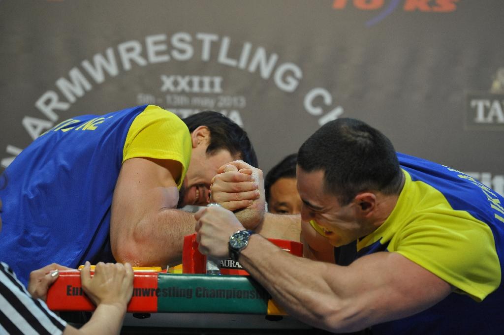 Euroarm 2013 Day 4 Right Hand Juniors 21 Seniors