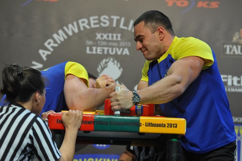 Euroarm 2013 Day 4 Right Hand Juniors 21 Seniors