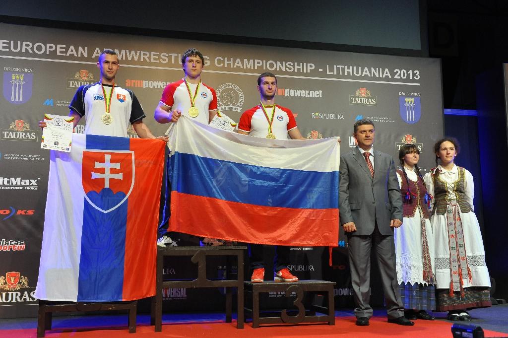 Euroarm 2013 Day 4 Right Hand Juniors 21 Seniors