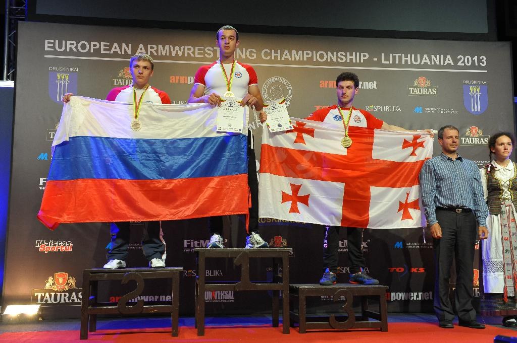 Euroarm 2013 Day 4 Right Hand Juniors 21 Seniors