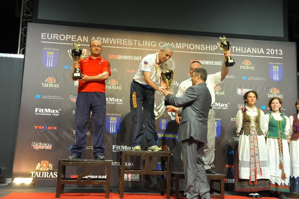 Euroarm 2013 Day 4 Right Hand Juniors 21 Seniors