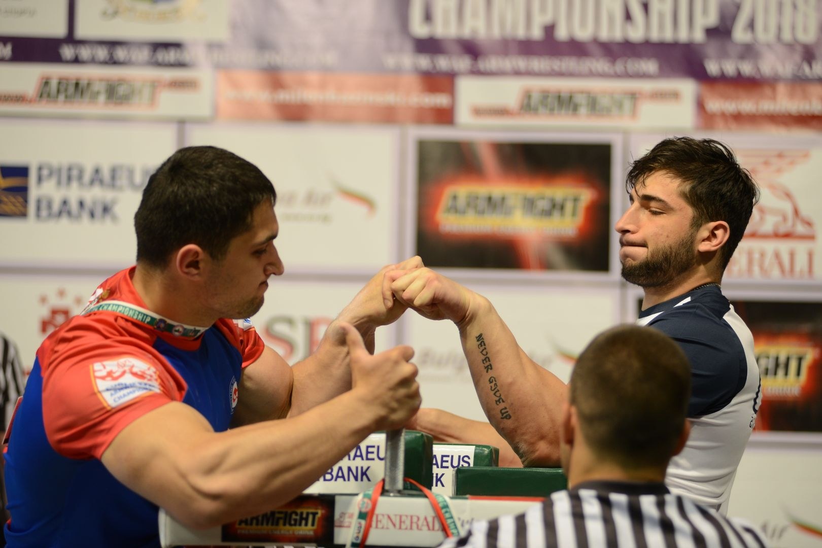 Euroarm2018 Day1 Juniors Left Hand