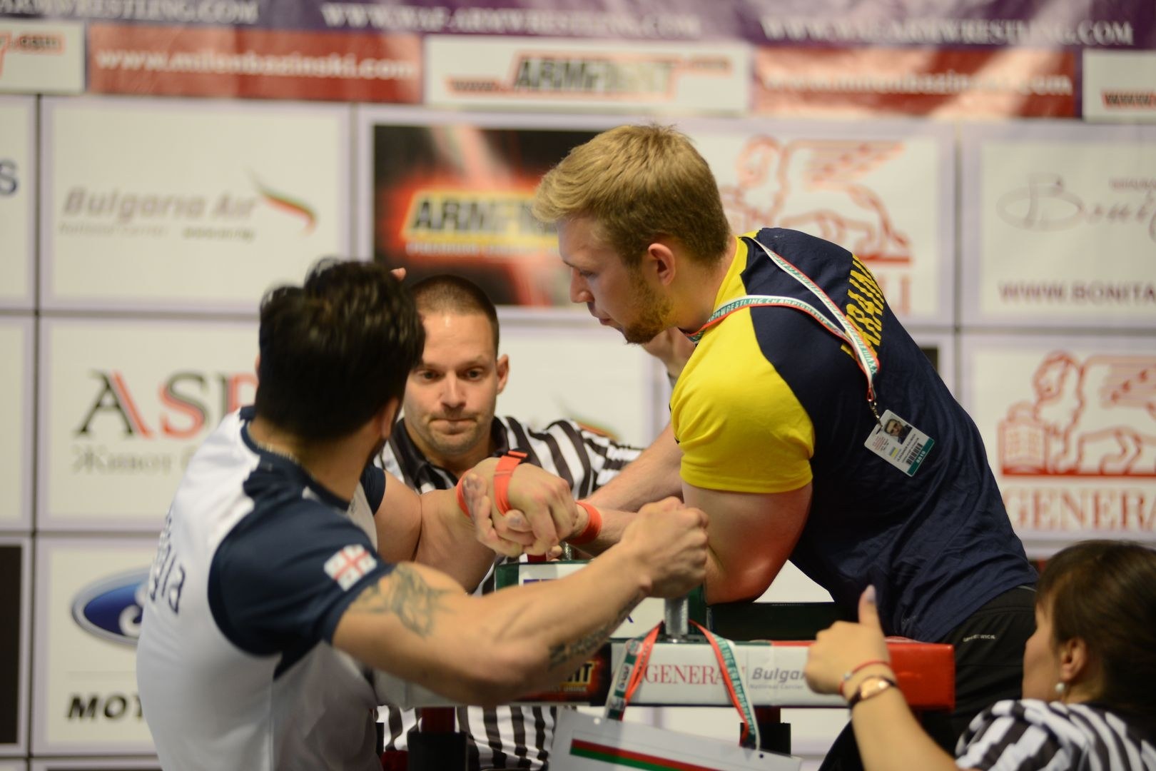 Euroarm2018 Day1 Juniors Left Hand