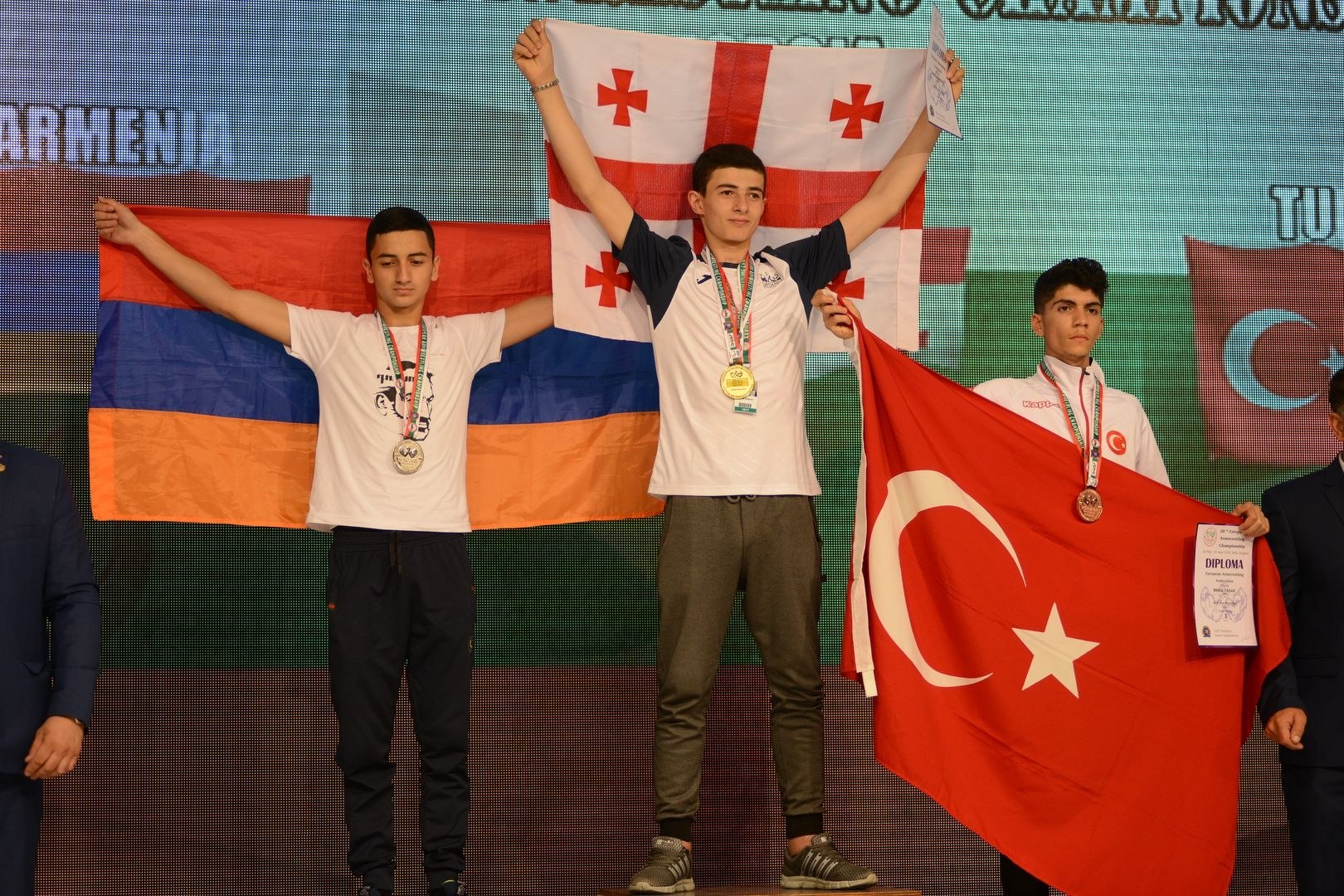 Euroarm2018 Day2 Juniors Right Hand