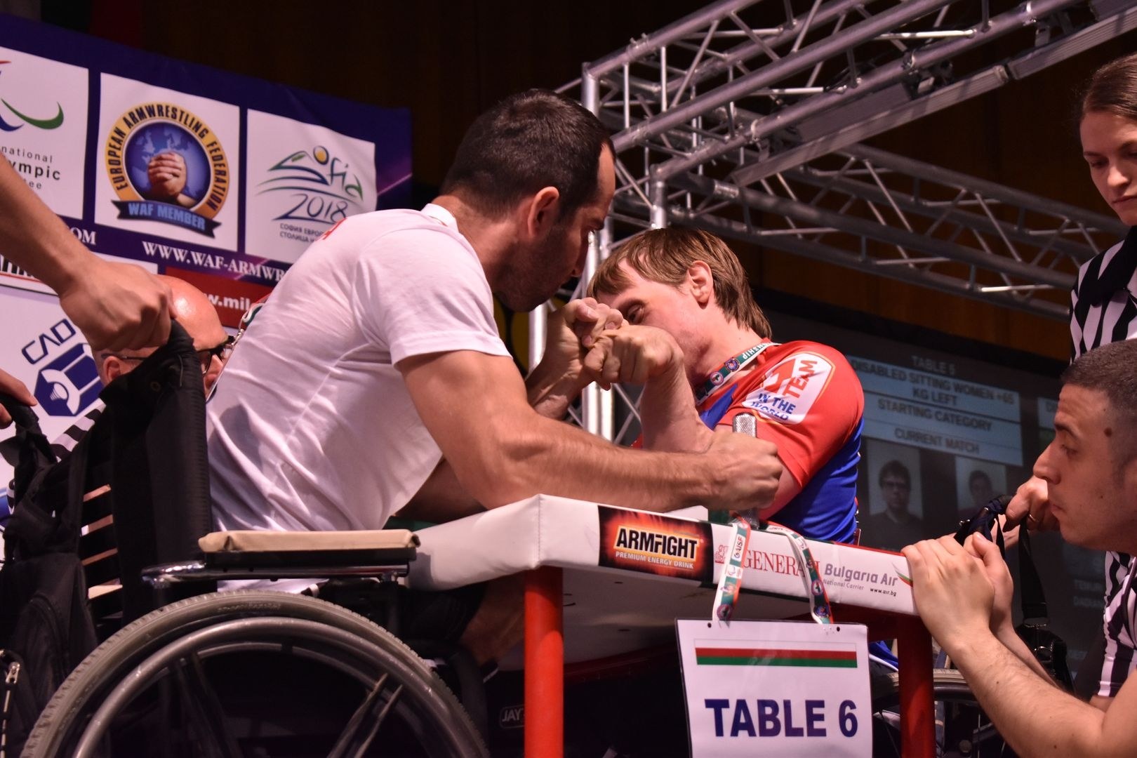 Euroarm2018 Day3 Disabled And Masters Left Hand