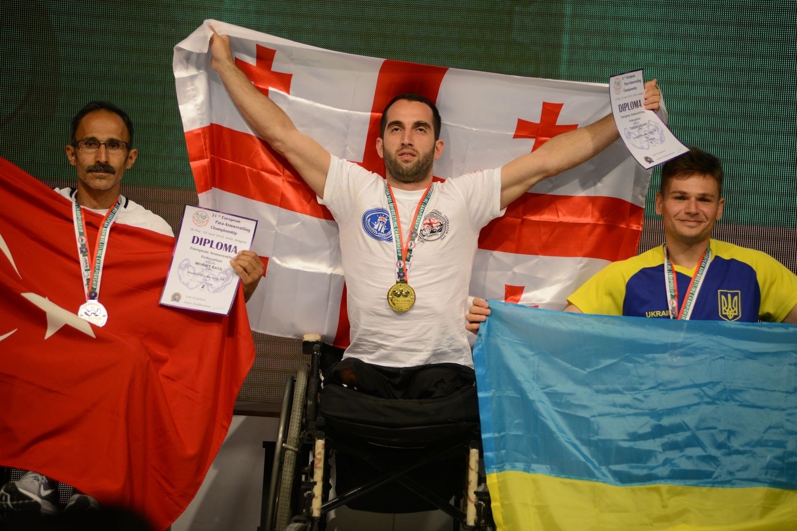 Euroarm2018 Day3 Disabled And Masters Left Hand