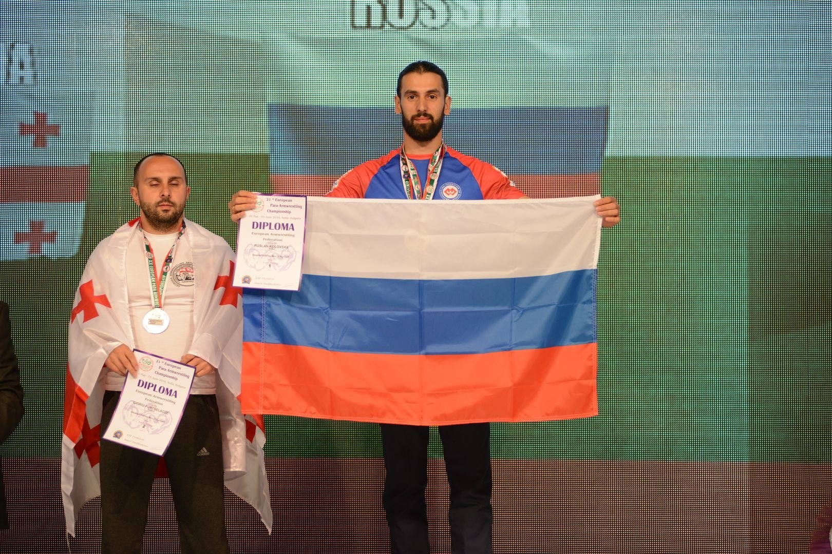 Euroarm2018 Day3 Disabled And Masters Left Hand