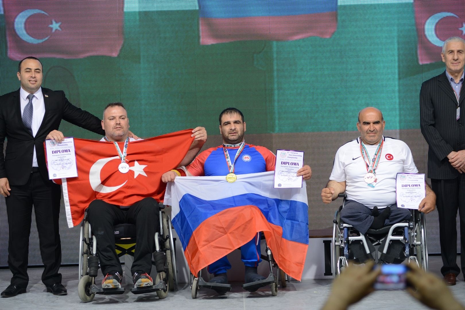 Euroarm2018 Day4 Disabled And Masters Right Hand