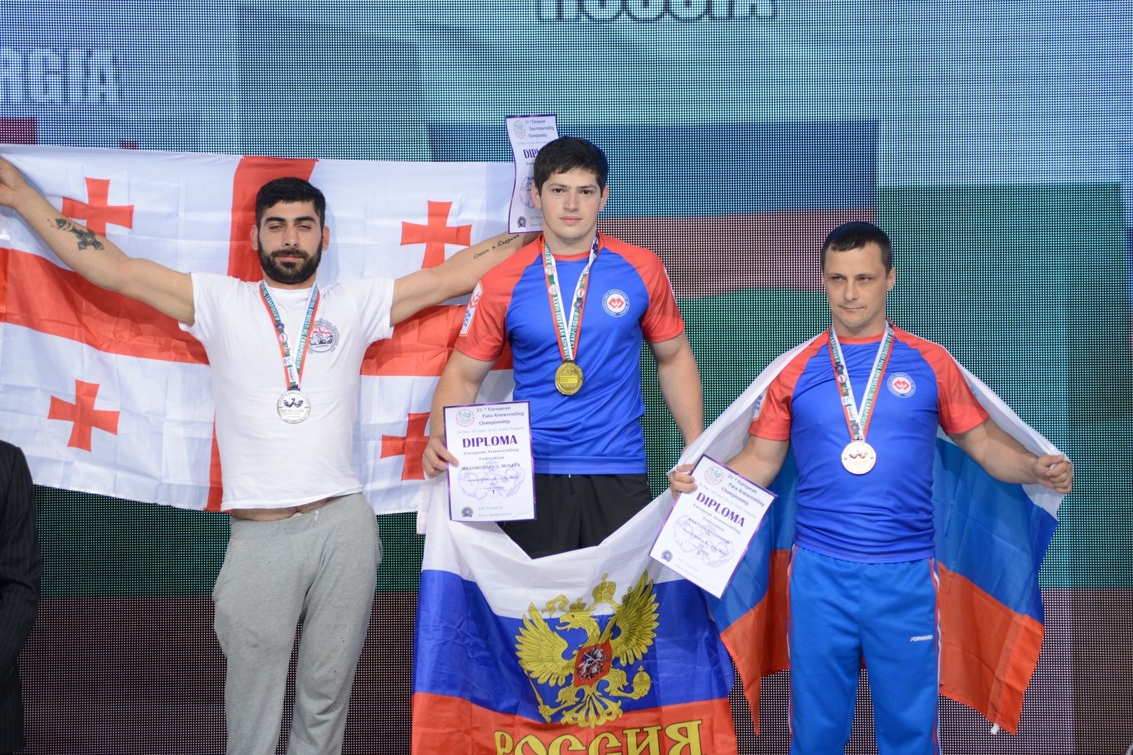 Euroarm2018 Day4 Disabled And Masters Right Hand