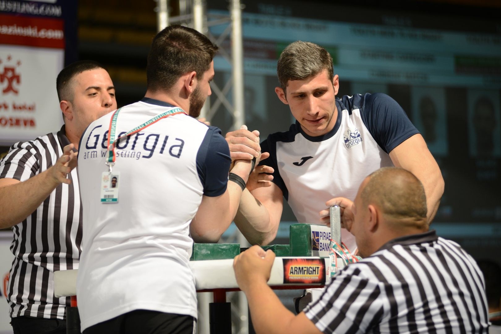 Euroarm2018 Day4 Seniors Left