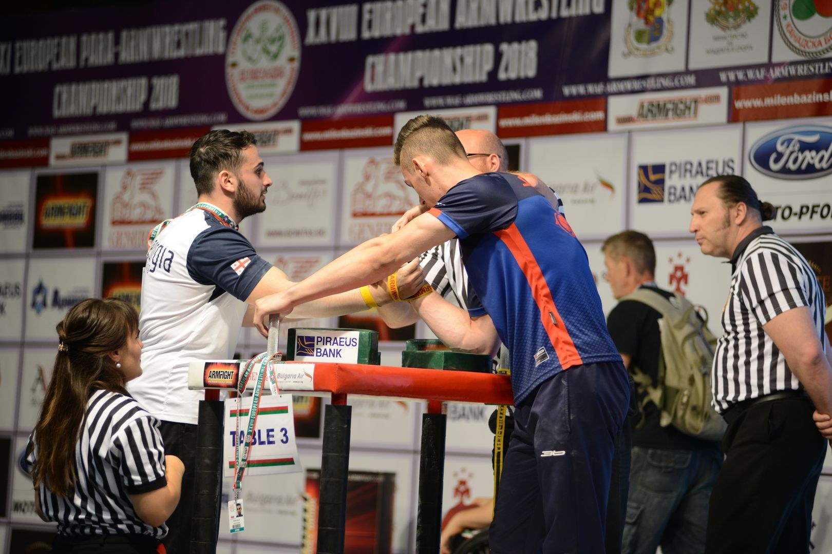 Euroarm2018 Day4 Seniors Left