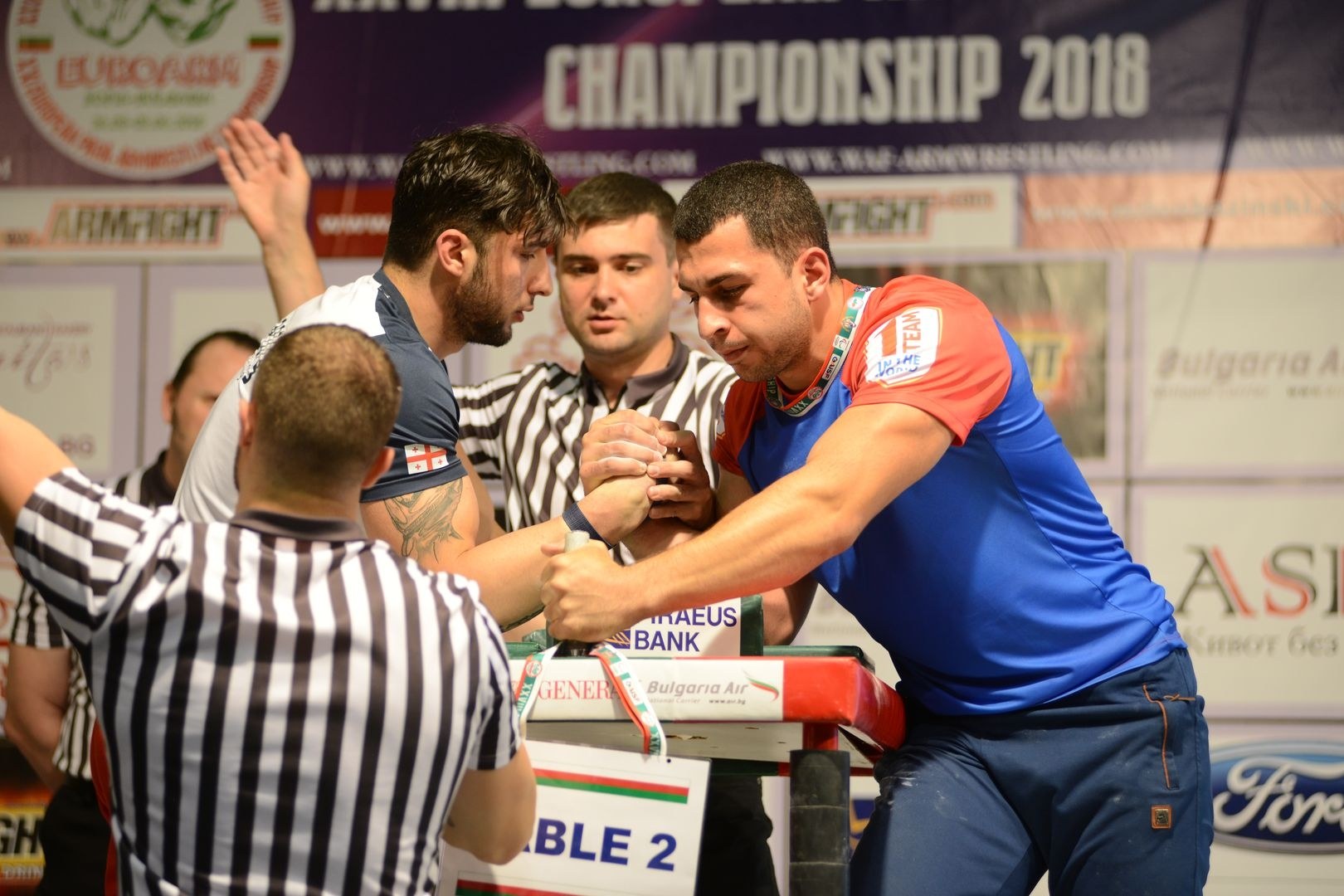 Euroarm2018 Day4 Seniors Left