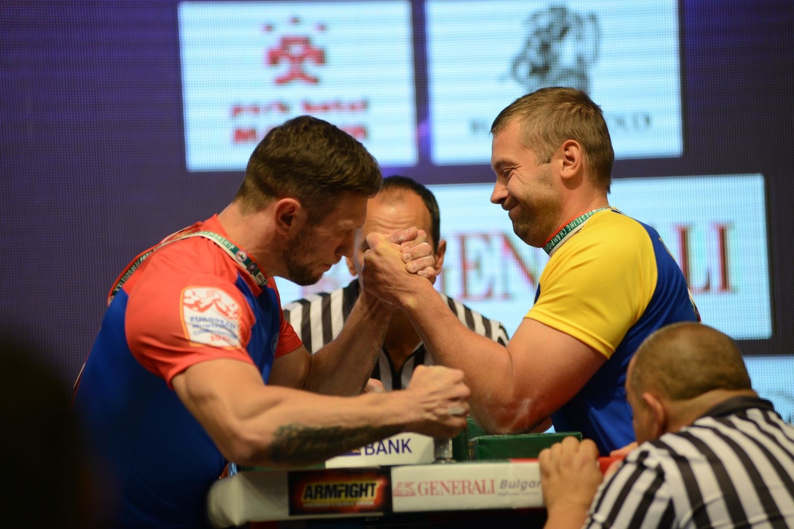 Euroarm2018 Day4 Seniors Left