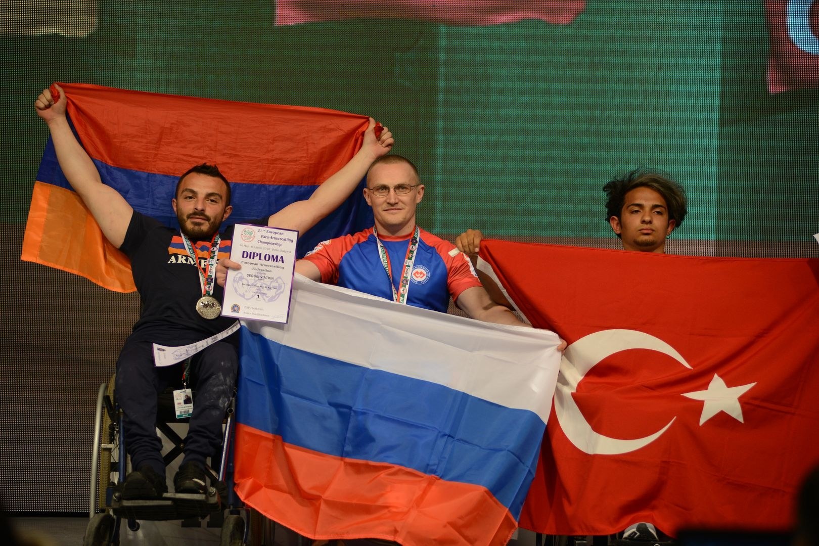 Euroarm2018 Day4 Seniors Left