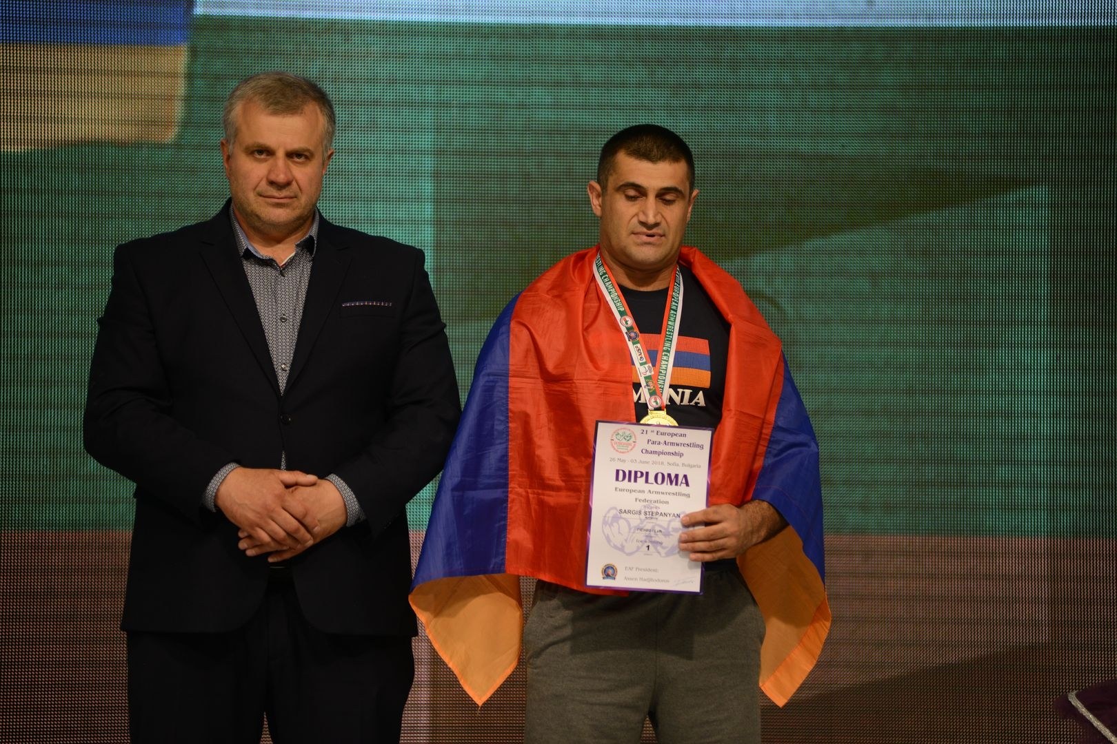 Euroarm2018 Day4 Seniors Left