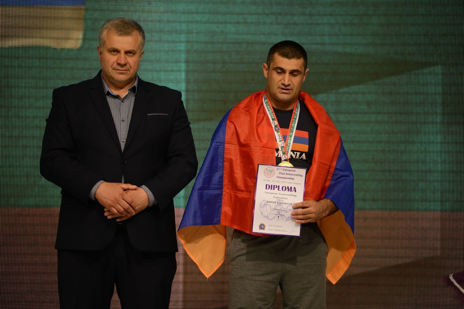 Euroarm2018 Day4 Seniors Left