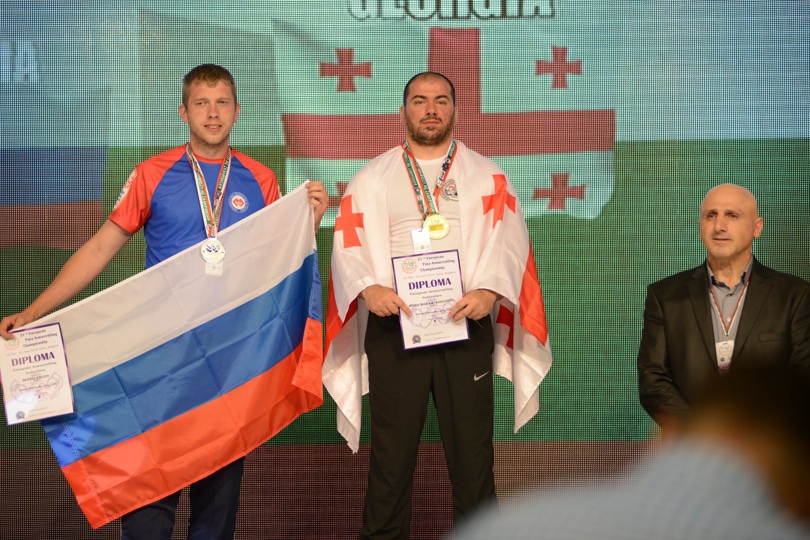 Euroarm2018 Day4 Seniors Left