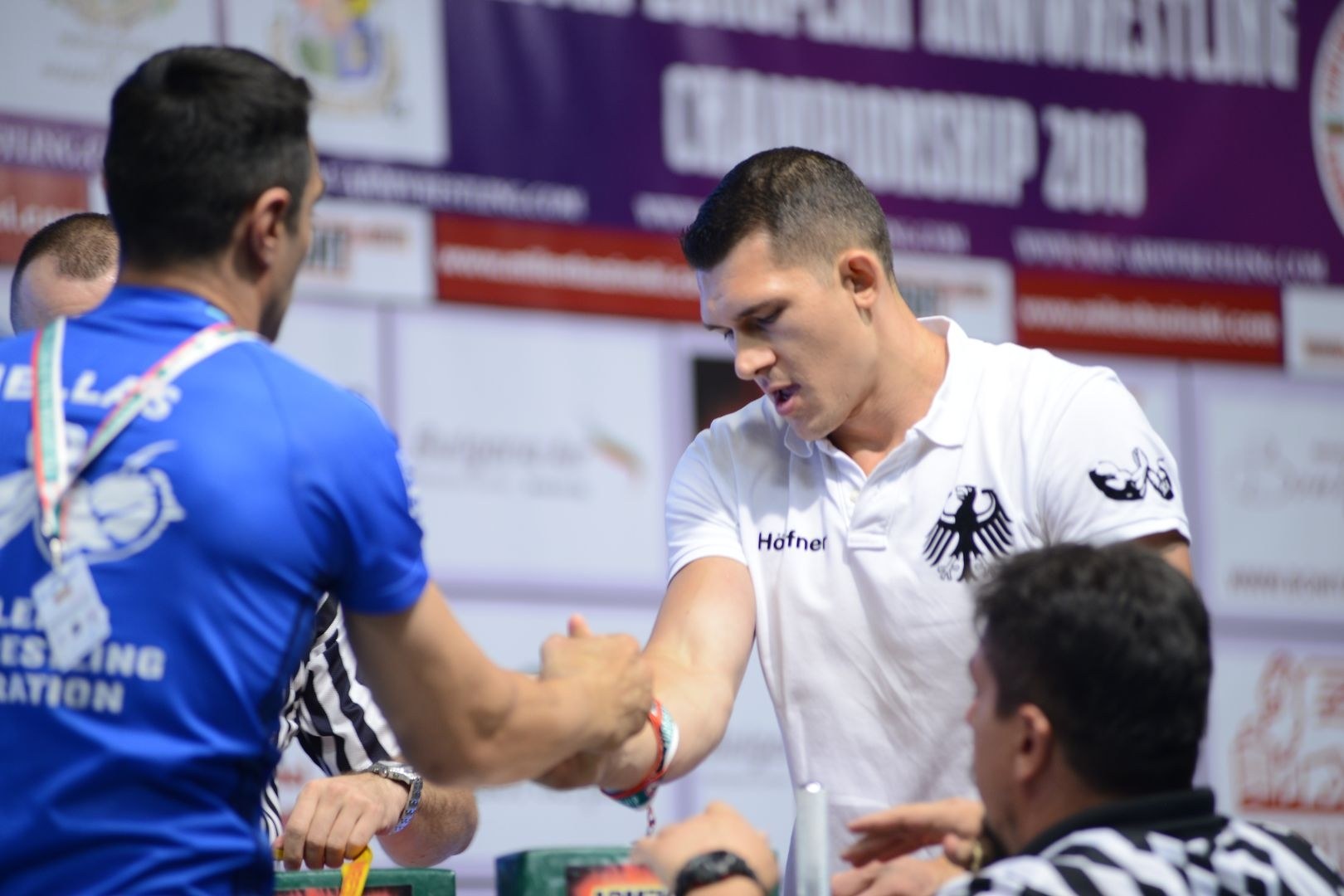 Euroarm2018 Day4 Seniors Left