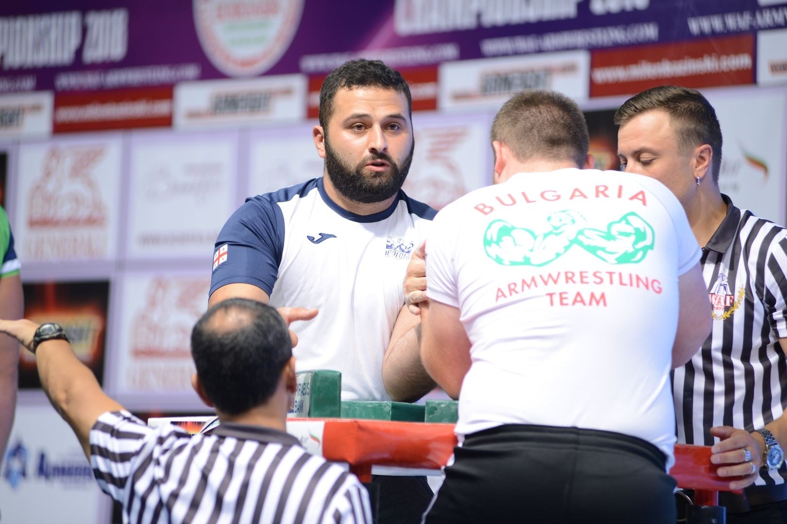 Euroarm2018 Day4 Seniors Left