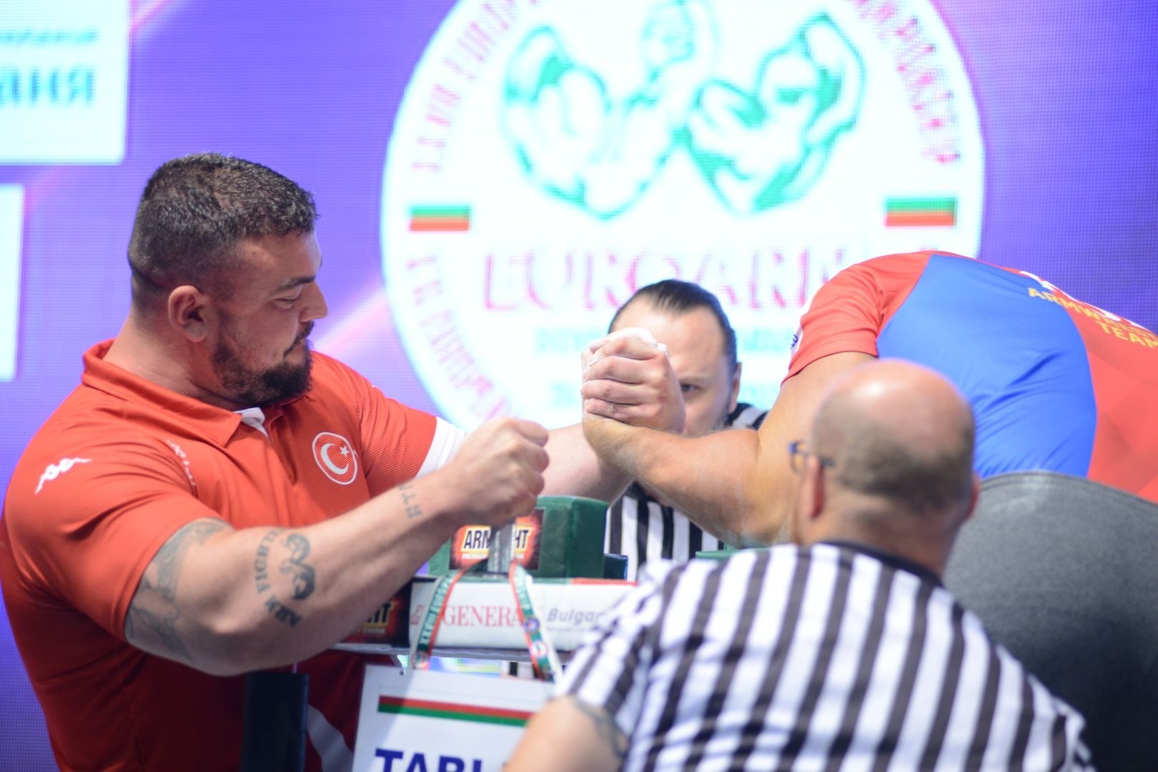 Euroarm2018 Day4 Seniors Left