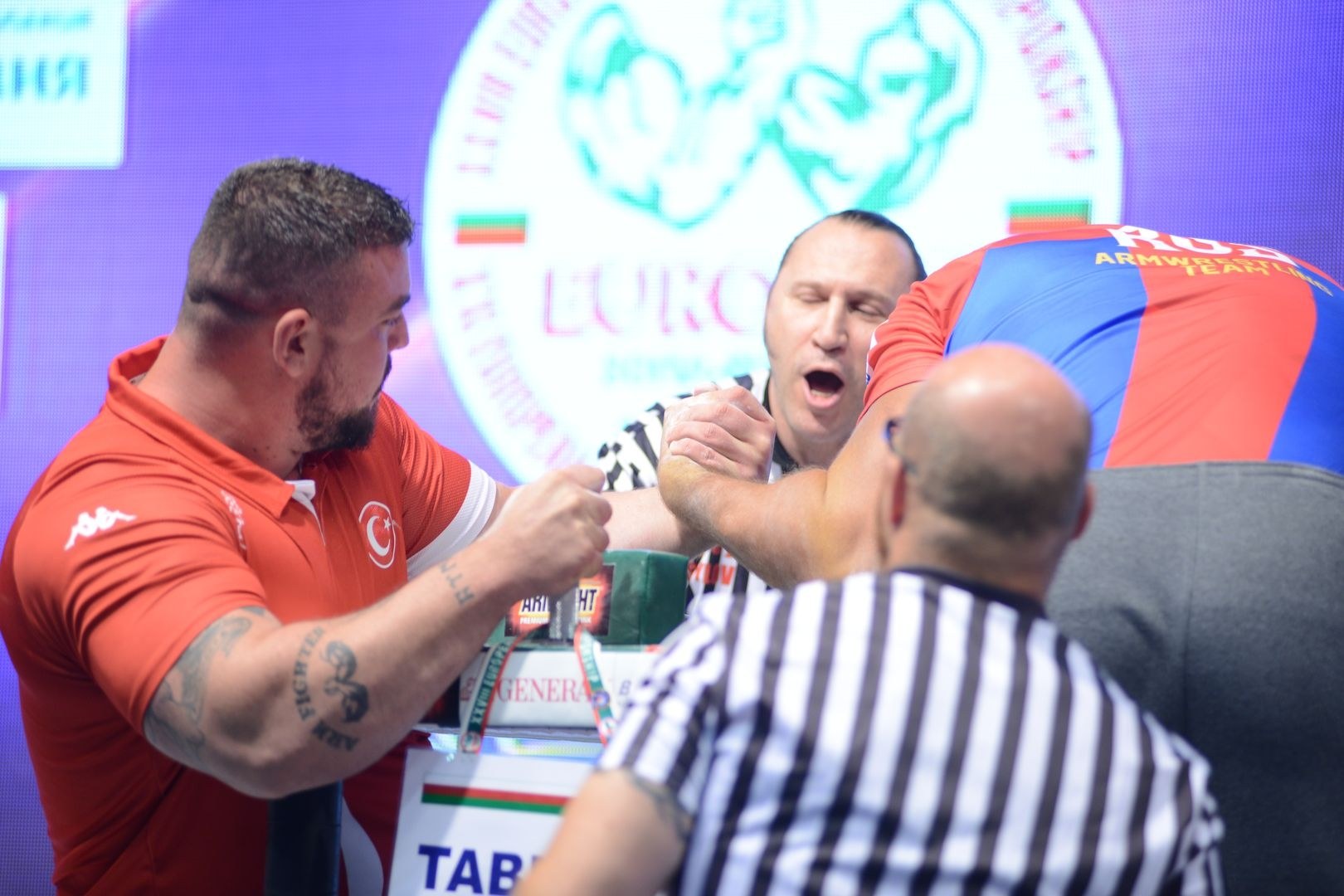 Euroarm2018 Day4 Seniors Left