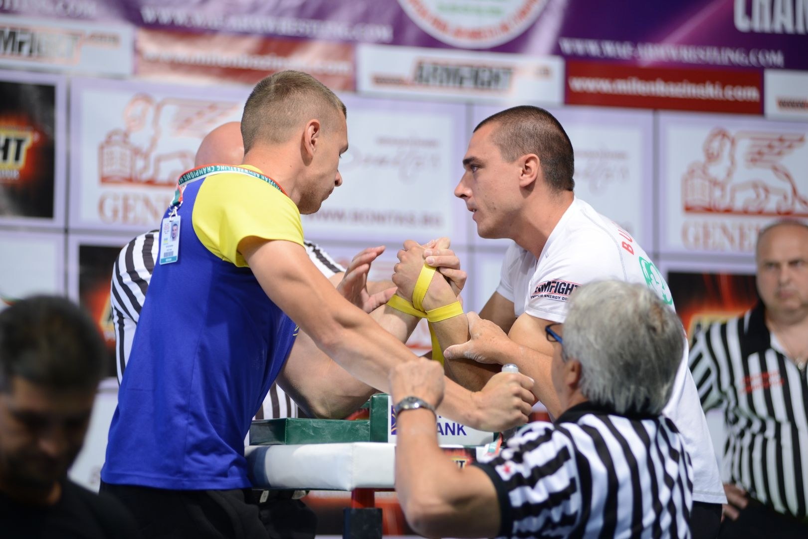 Euroarm2018 Day4 Seniors Left