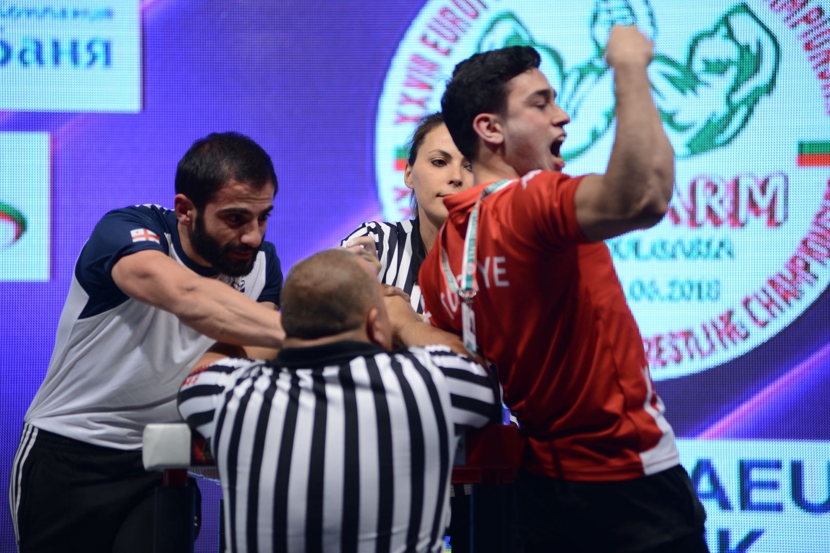 Euroarm2018 Day4 Seniors Left