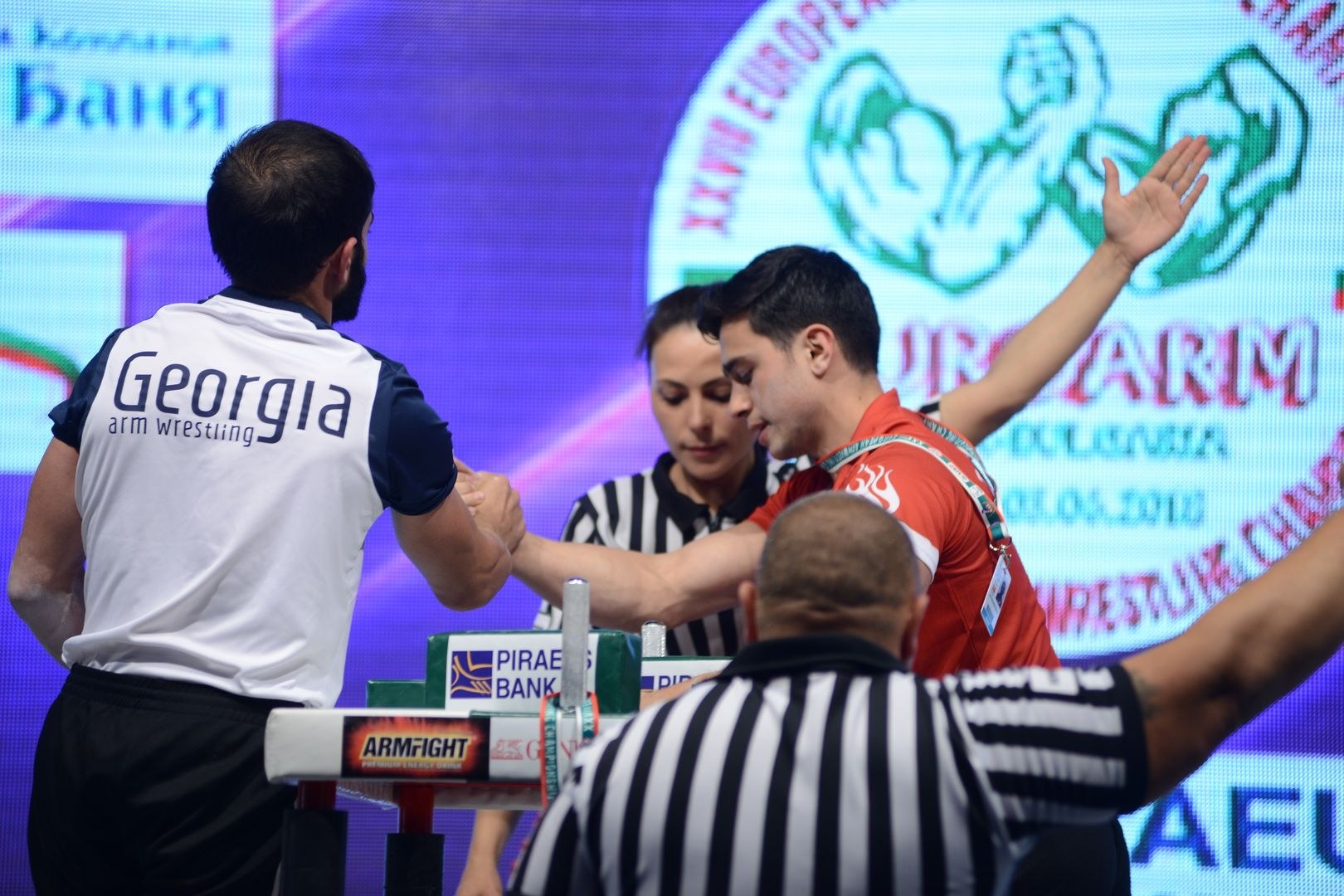 Euroarm2018 Day4 Seniors Left