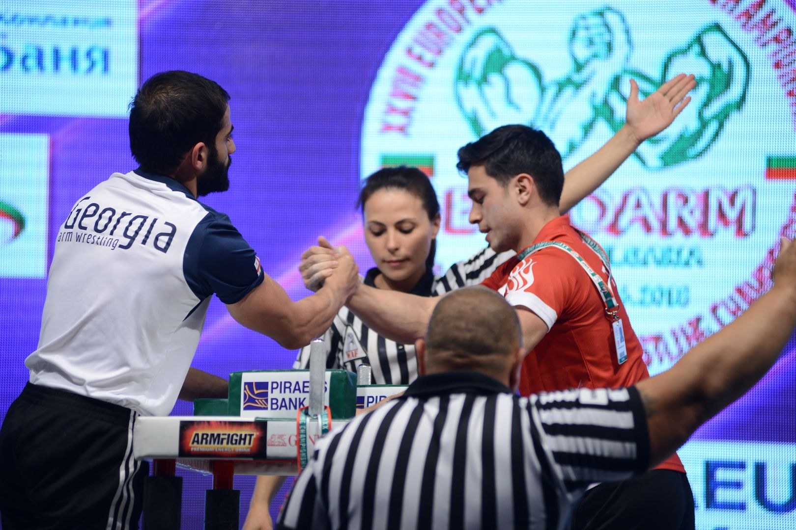 Euroarm2018 Day4 Seniors Left