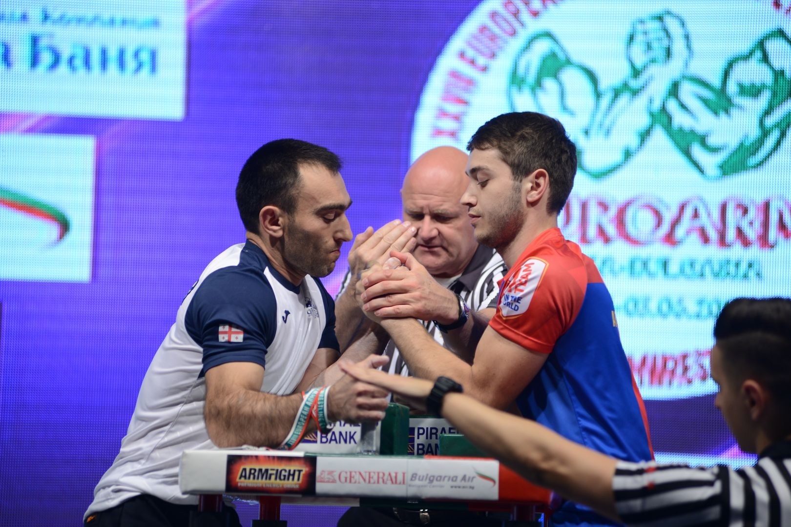 Euroarm2018 Day4 Seniors Left